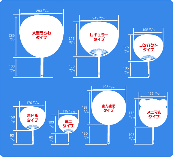 サイズ見本